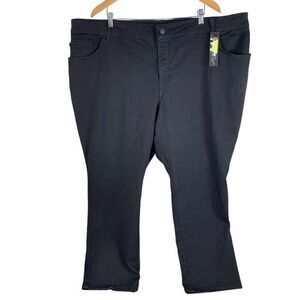 NEW Lee Womens Instantly Slims Relaxed Fit Straight Leg High Rise Jeans Plus 28W